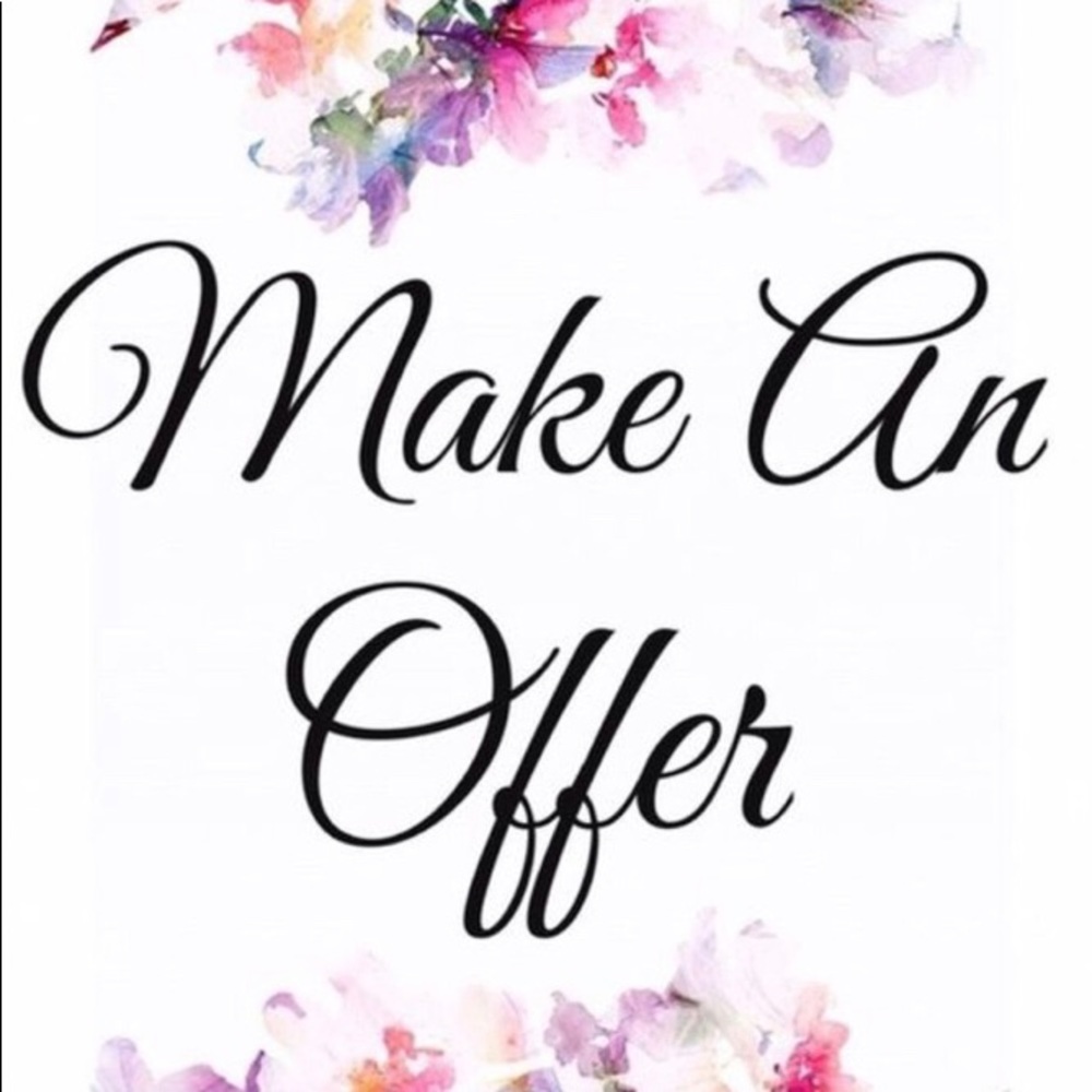 Feel free to make an offer🌻